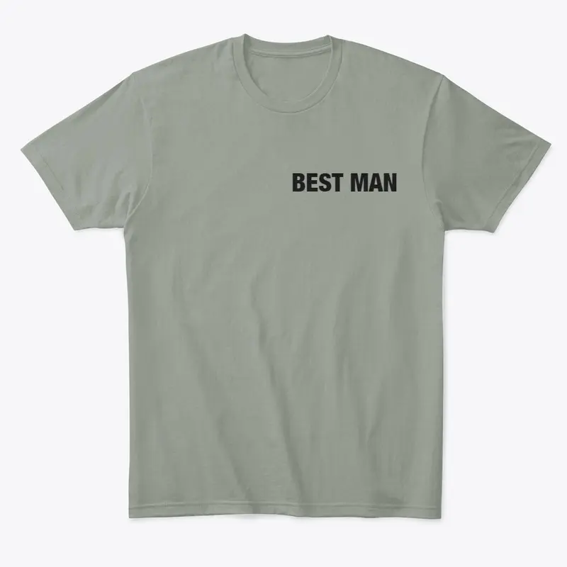 BEST MAN T-SHIRT